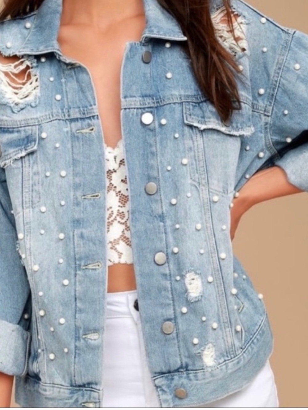 Free People Sunday Funday Denim Jacket